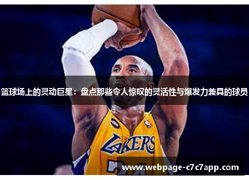 篮球场上的灵动巨星：盘点那些令人惊叹的灵活性与爆发力兼具的球员